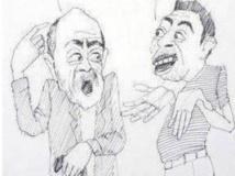 Les caricatures des «Echos de Forto», un journal clandestin en Erythrée. CApture d'écran