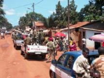Bangui, le 5 septembre 2013. AFP PHOTO / PACOME PABANDJI