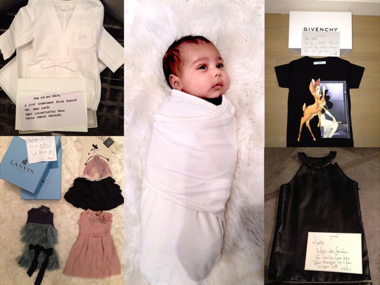 KIM KARDASHIAN : DÉCOUVREZ LA GARDE-ROBE DE NORTH WEST