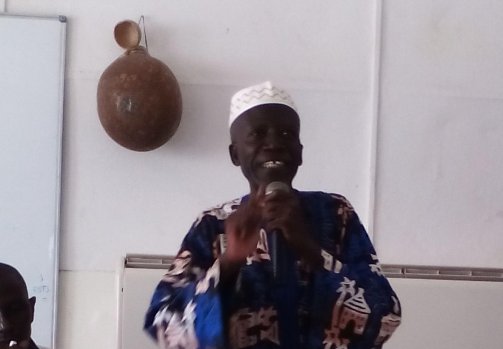POEME DEDIE A MADICOYE MANAGER DE L'ORCHESTRE 'NJAMA NAABA'