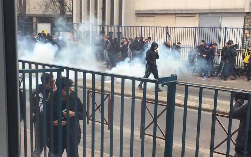 Val-de-Marne: 11 interpellations après les échauffourées devant les lycées de Cachan