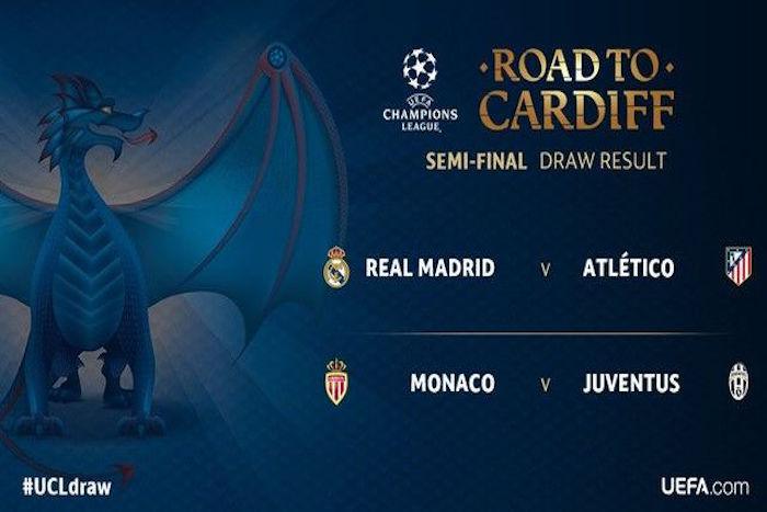LdC : le tirage complet des demies !