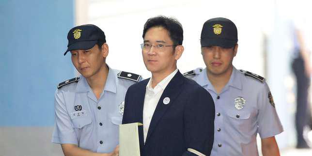 Lee Jae-yong, héritier de l’empire Samsung, condamné à cinq ans de prison