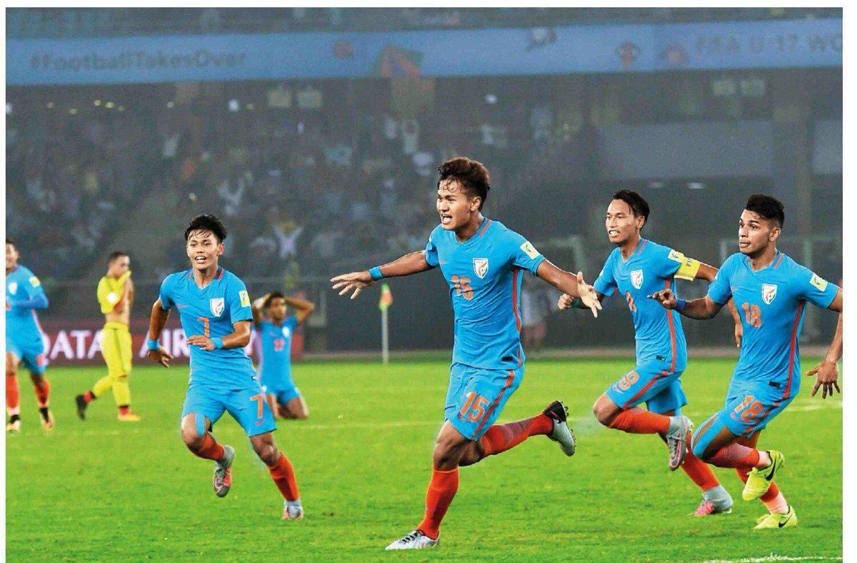 Jeakson Thounaojam a inscrit le premier but indien dans une compétition de la FIFA