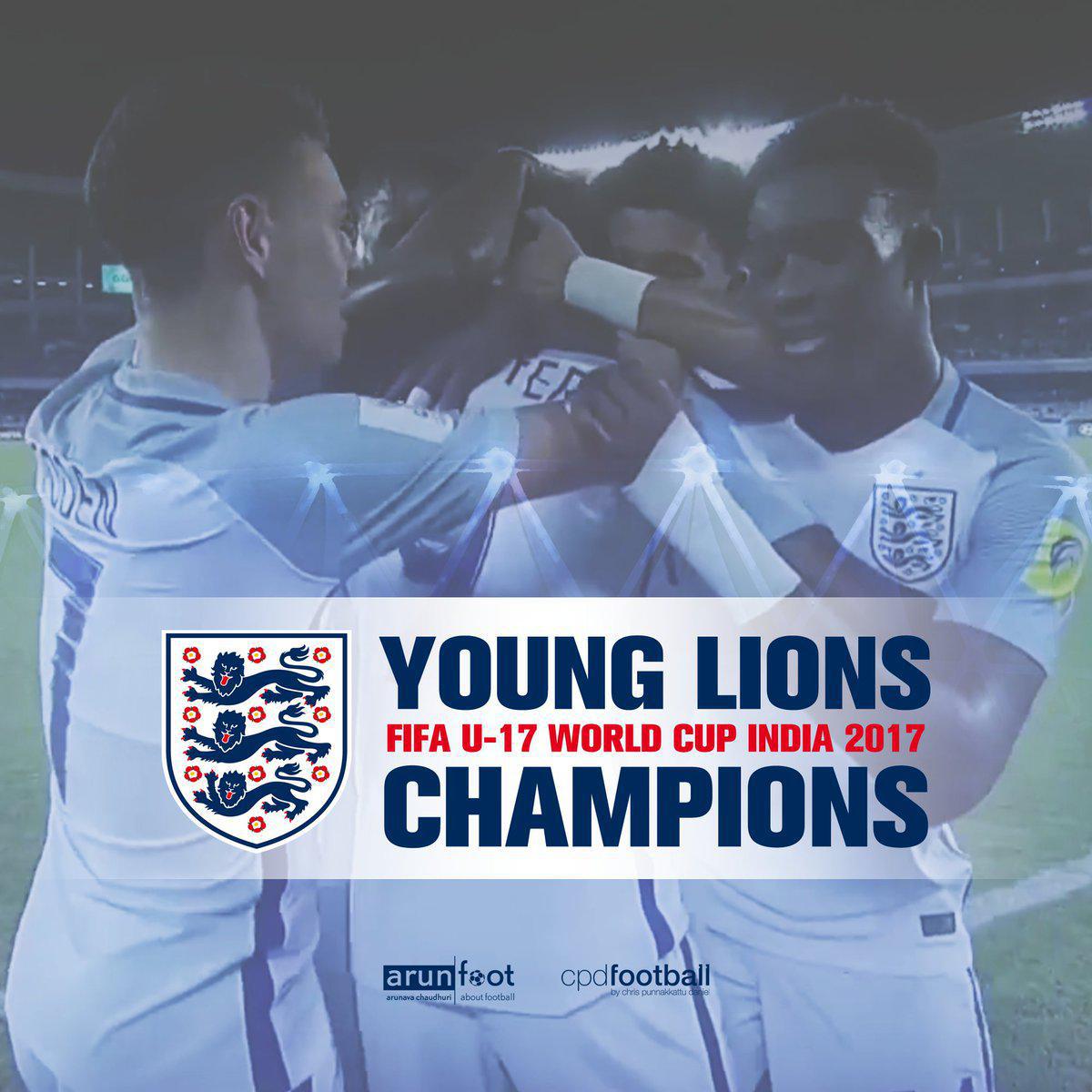 L'Angleterre remporte le Mondial des U17 en écrasant l'Espagne (5-2)