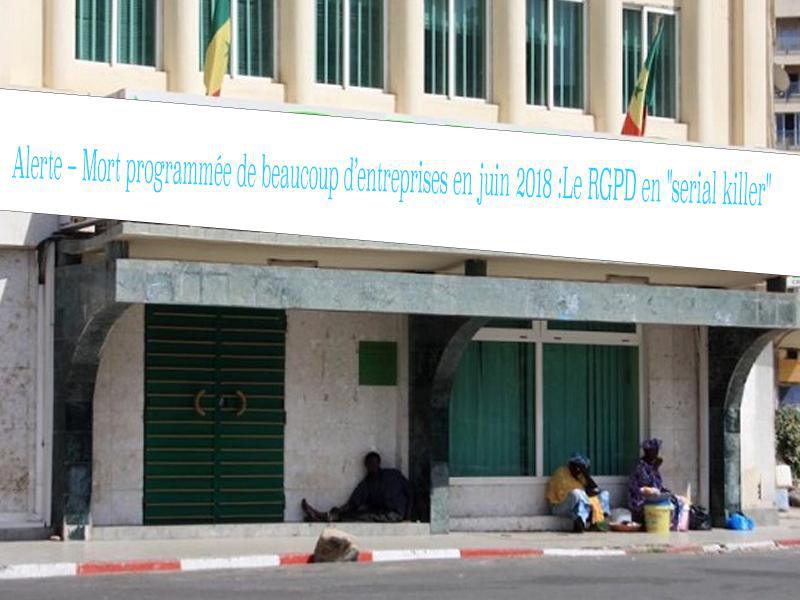 Alerte – Mort programmée de beaucoup d’entreprises en juin 2018 :Le RGPD en "serial killer"