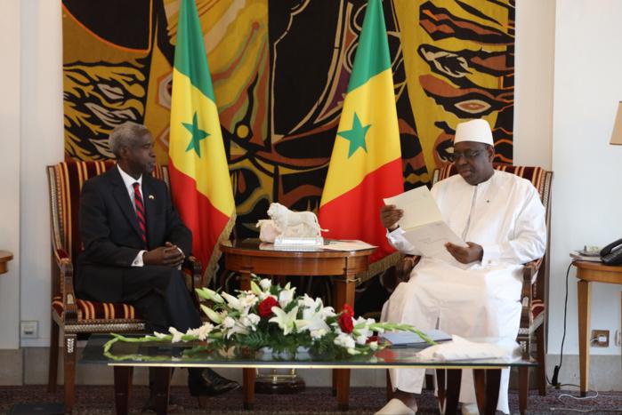 Le Président Macky Sall recevant l'Ambassadeur des Usa à Dakar