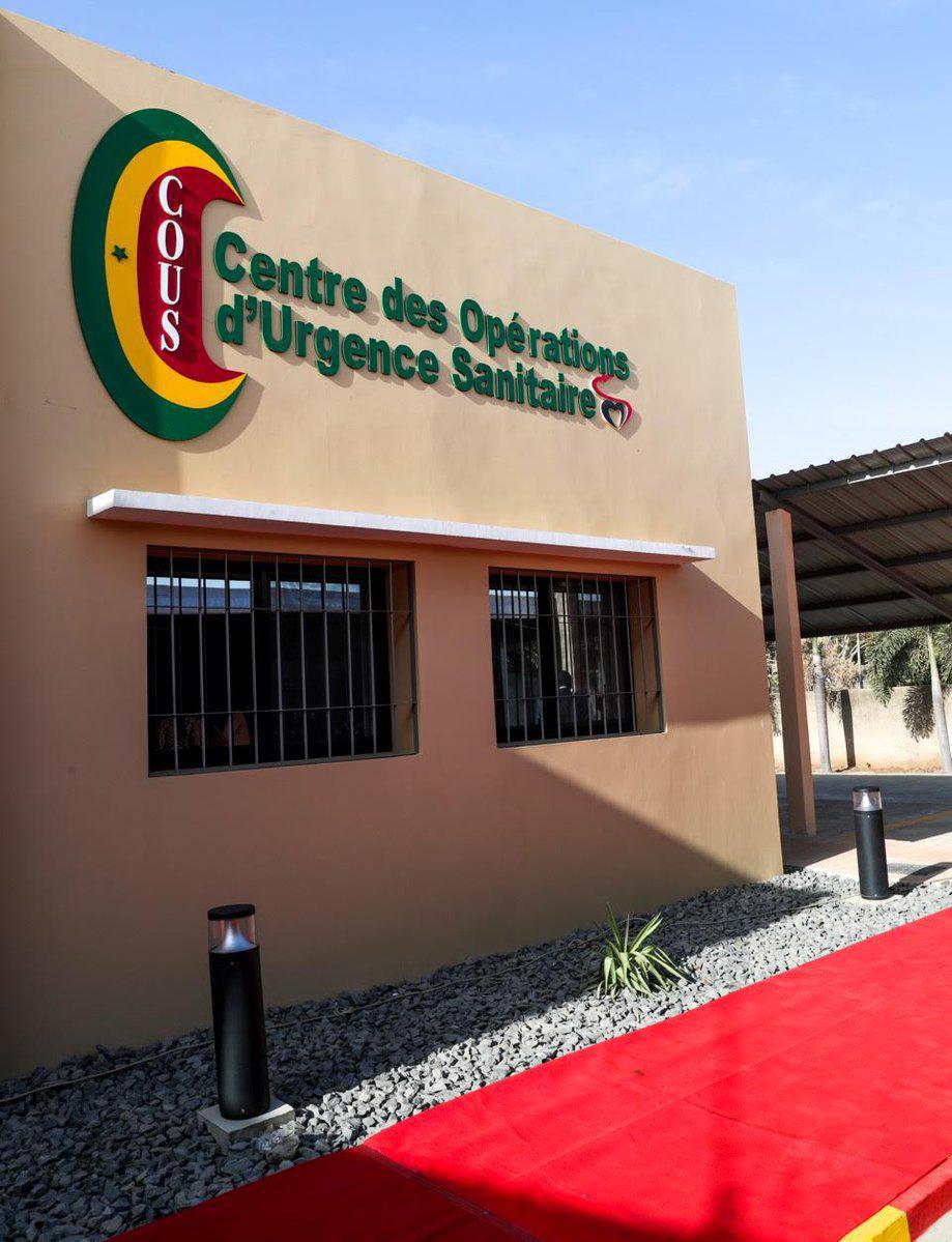 Hôpital Fann : Le Centre des Opérations d’Urgence Sanitaire (COUS) inauguré par Macky Sall