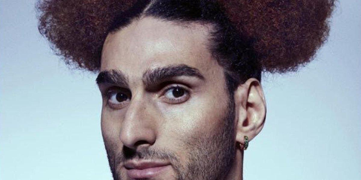 Fellaini se coiffe comme une femme pour un magazine anglais