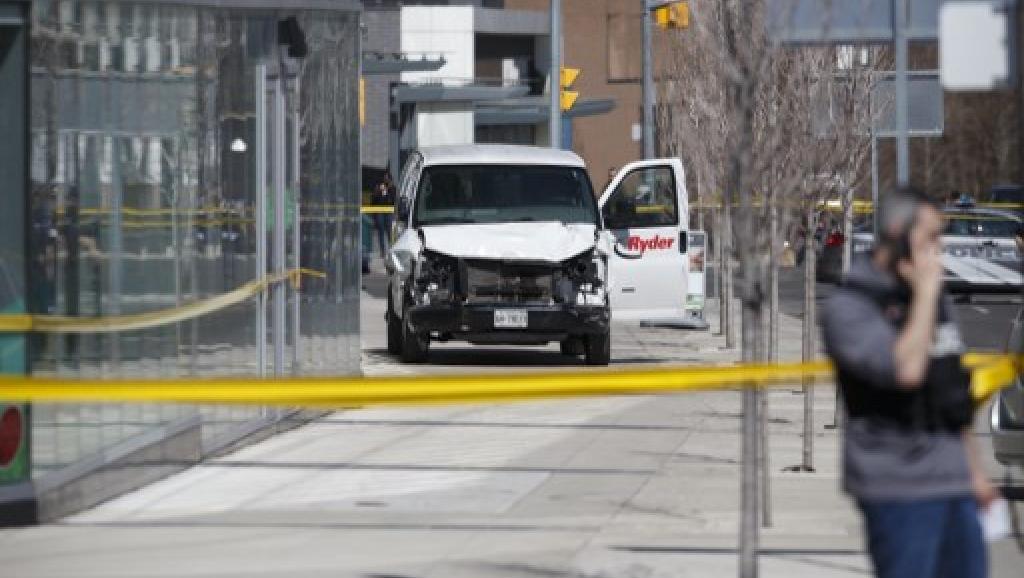 Canada : la camionnette qui a foncé sur les piétons a fait 10 morts