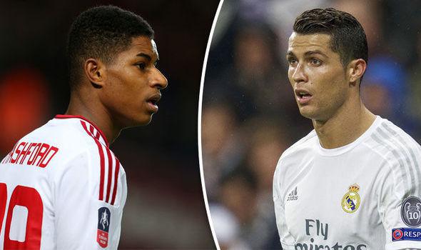 Quand Cristiano Ronaldo offre un maillot dédicacé à Marcus Rashford