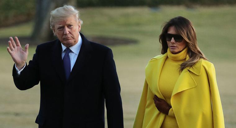 Visite de Macron : Mélania Trump rejette encore la main de Donald Trump... Regardez !!!