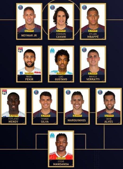  Trophées UNFP : L'équipe type de la saison