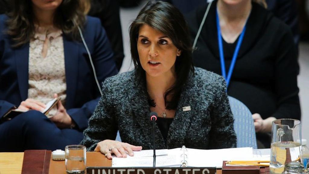 Nikky Halley ambassadrice des Usa à l'Onu