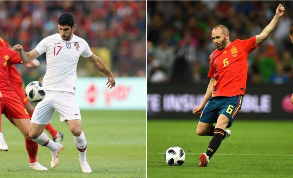 #CdM2018 : les compos d'équipes de Portugal et l’Espagne
