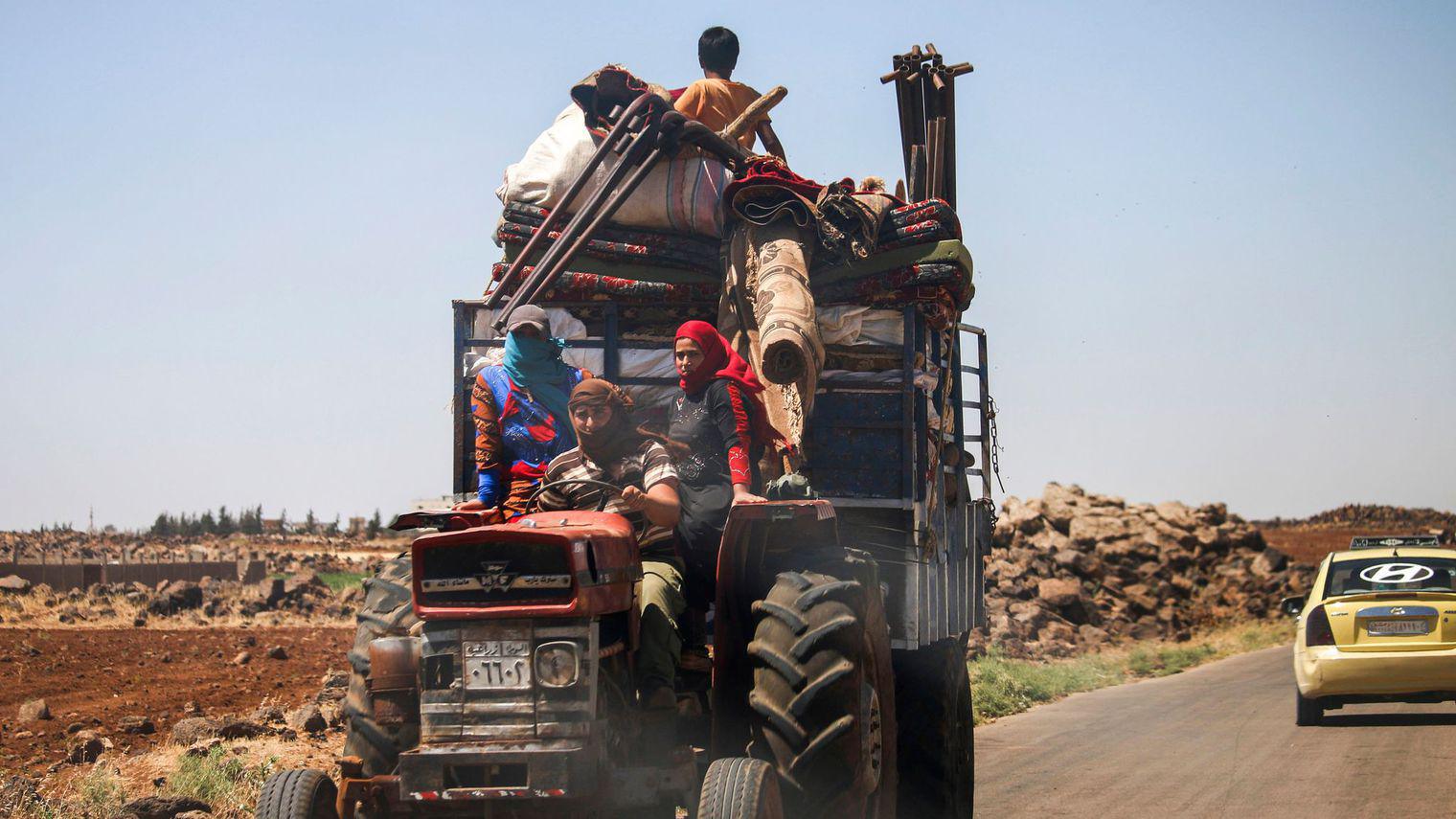Syrie: 45.000 civils ont fui les combats dans le sud
