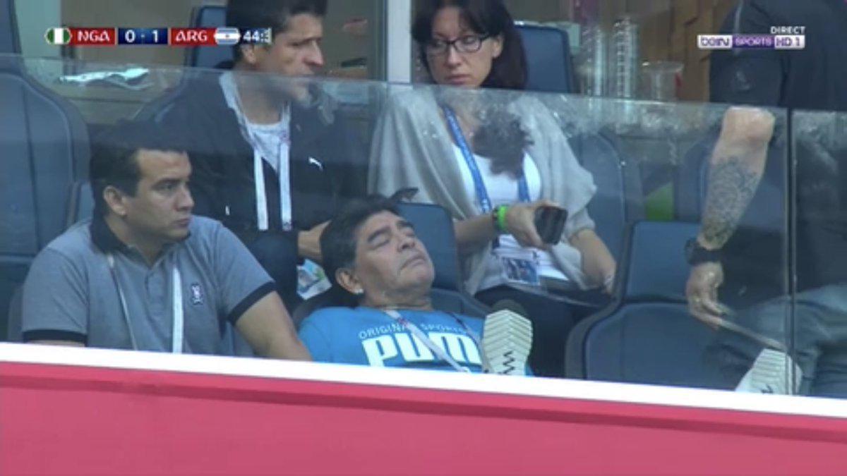 Maradonna a fait un malaise après la qualification de l'Argentine