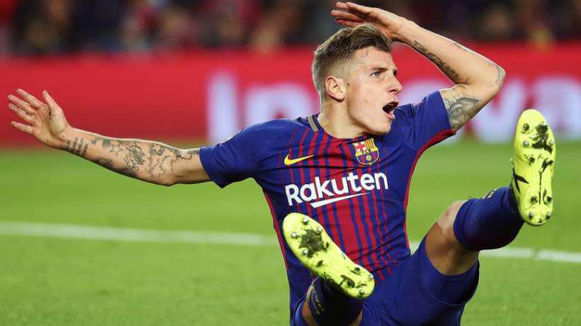 Lucas Digne a demandé un bon de sortie au FC Barcelone