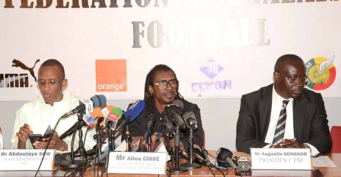  Le Fédé maintient Aliou Cissé  avec comme objectif la finale de la Can 2019