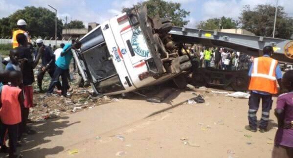 Accident à Khombole : un mort et 16 blessés