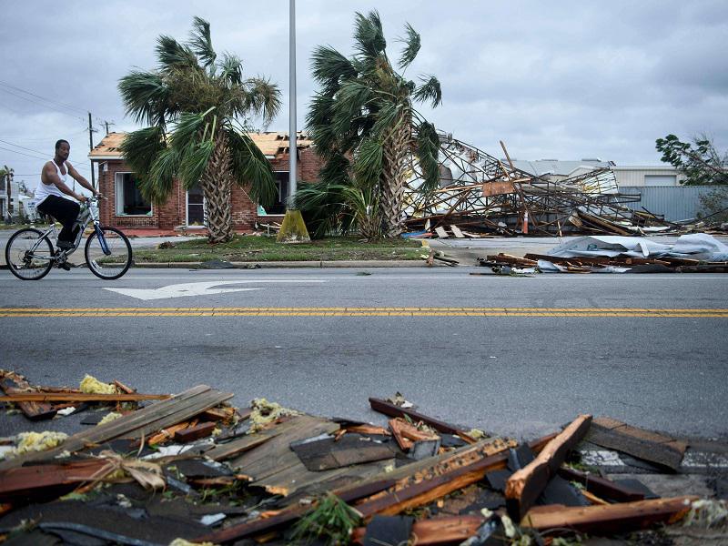 Etats-Unis : l’ouragan Michael rétrogradé en tempête tropicale