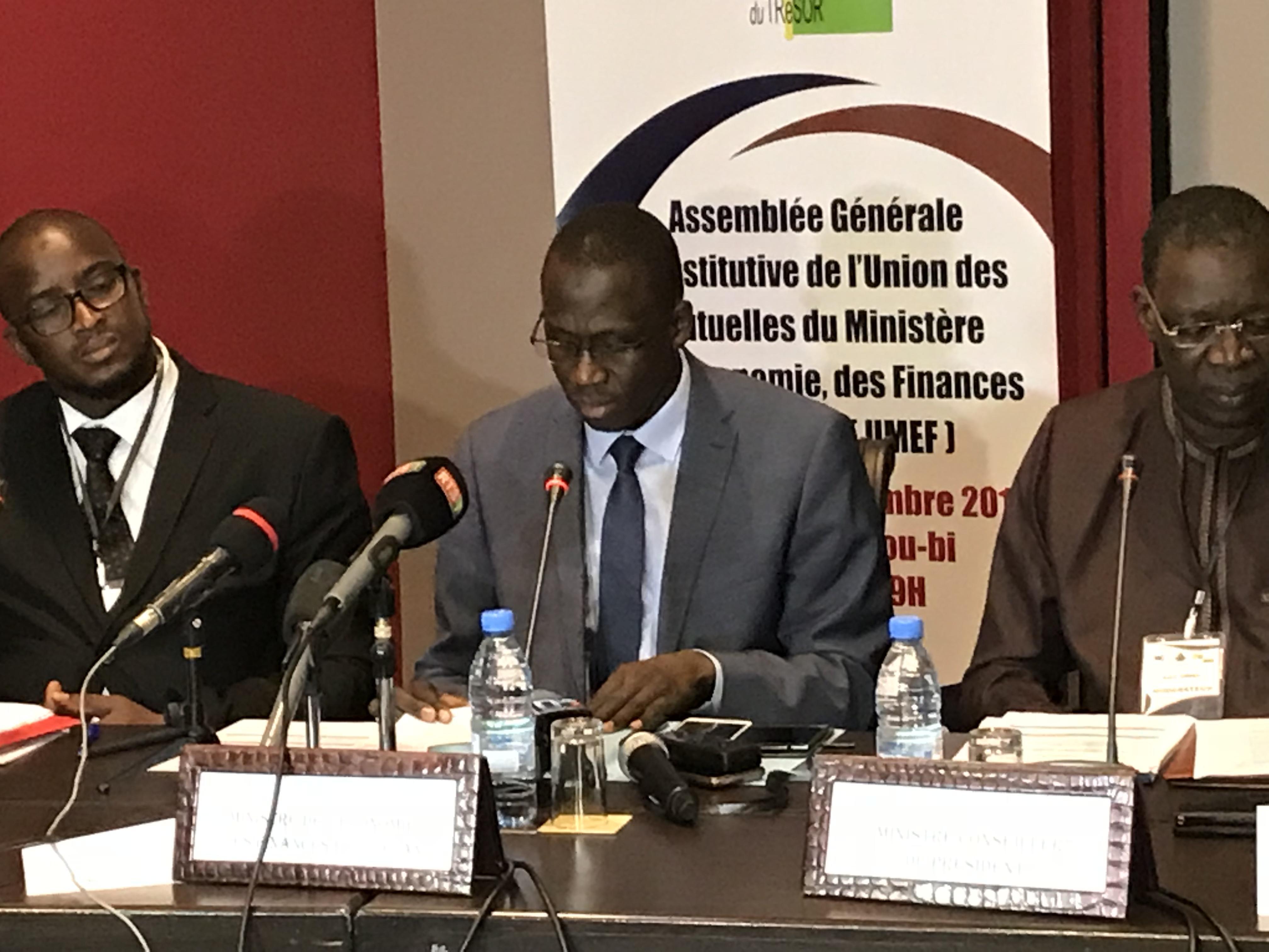 Ministère des Finances: trois mutuelles s'engagent à remplacer l'Etat pour la prise en charge des agents
