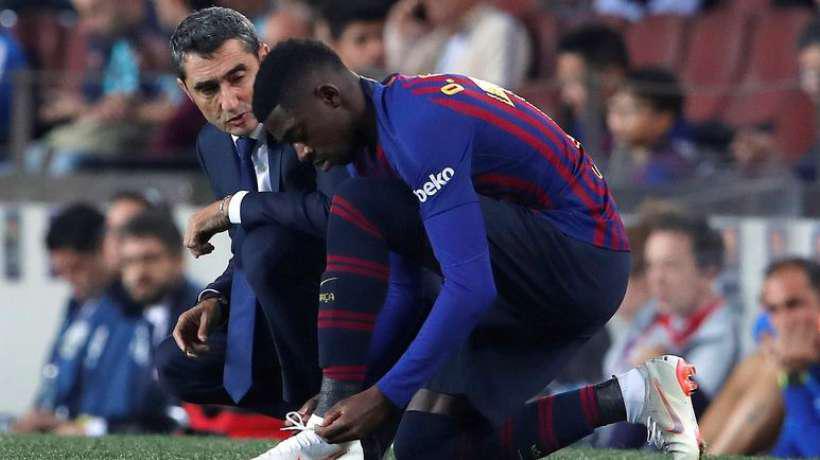 FC Barcelone : le cas Ousmane Dembélé commence à agacer Ernesto Valverde