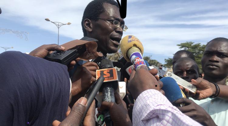 El Haj Aly Boun Malick Diop, porte-parole du Sytjust