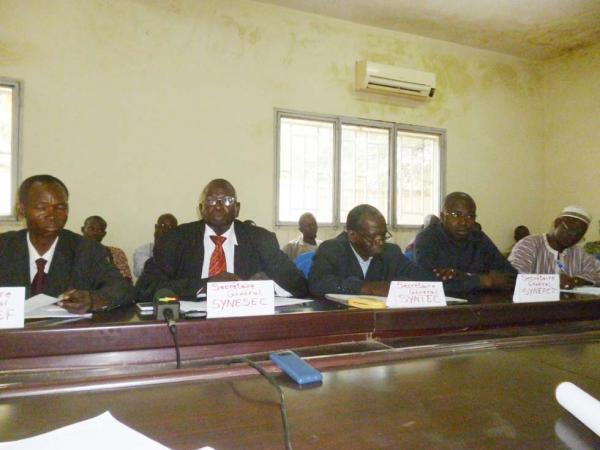 Front social : Les enseignants en grève de 72 h à partir d’aujourd’hui