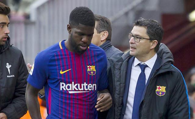Barça : la blessure d’Umtiti plus grave que prévue