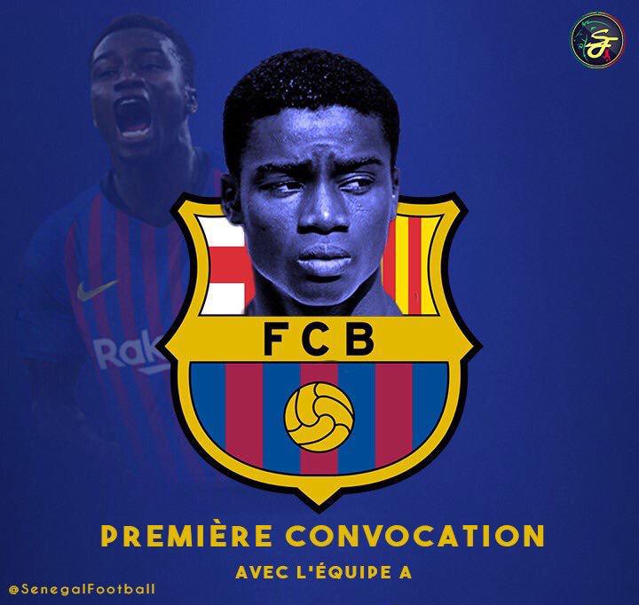 🔴Officiel ! Moussa Wagué intègre l’equipe A du Barça 