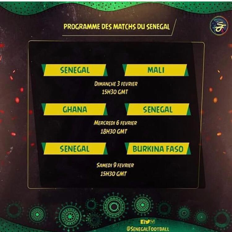 CAN U 20 : Voici le programme des matches des "Lionceaux" 
