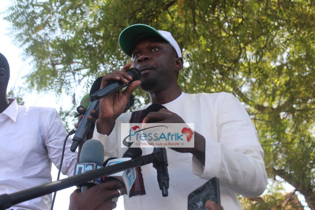 #Présidentielle2019: A Koungheul, Ousmane Sonko jure d'en finir avec "le système corrompu"