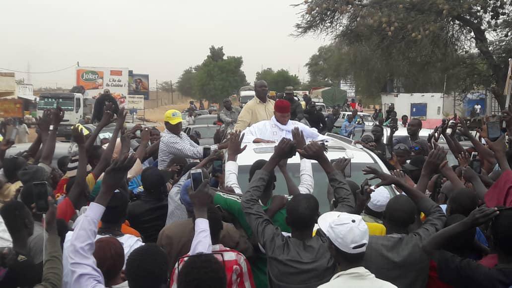 Touba: Wade s’offre un bain de foule... en attendant d’être reçu par le Khalife à Mbacké