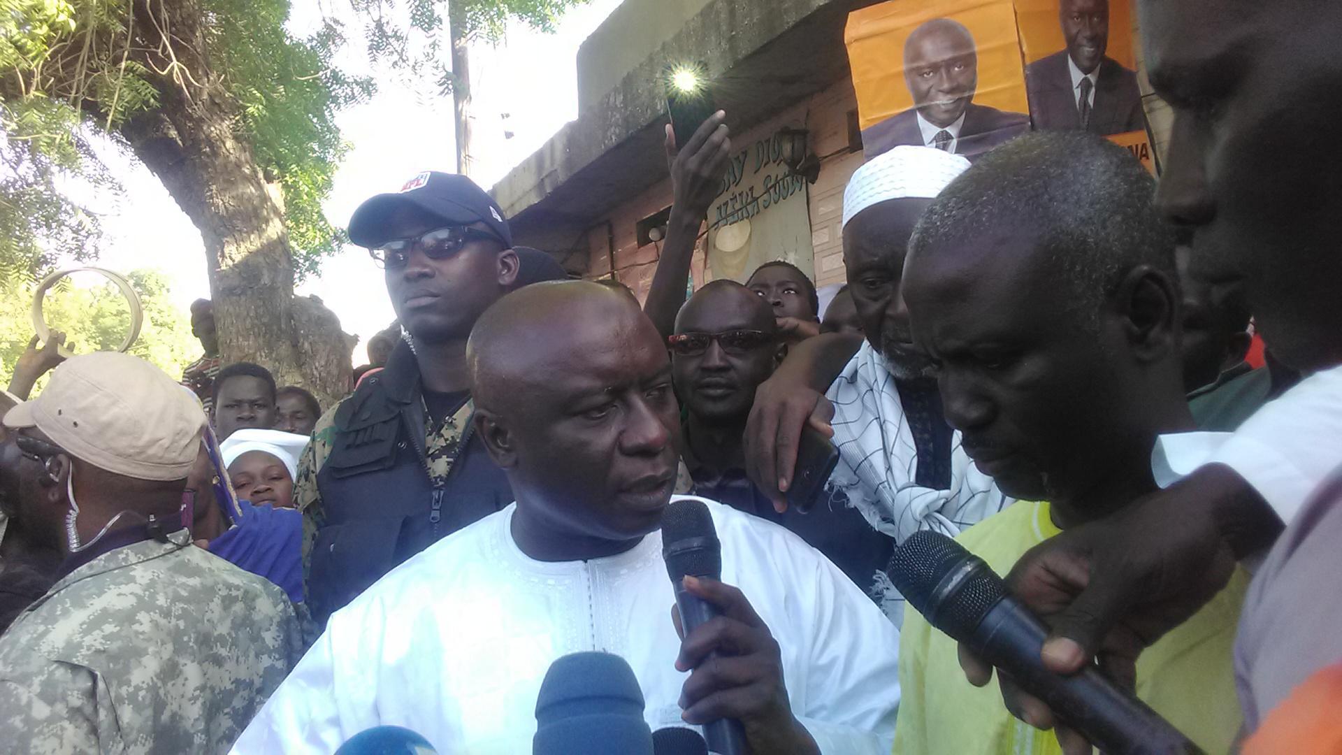 Meeting de Mbacké : Idrissa Seck promet de mettre fin au problème d'eau à Touba