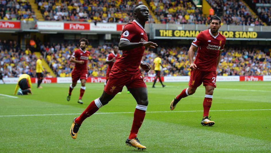 Liverpool-Watford: Sadio Mané inscrit un doublé en 20 minutes dont un but d'anthologie