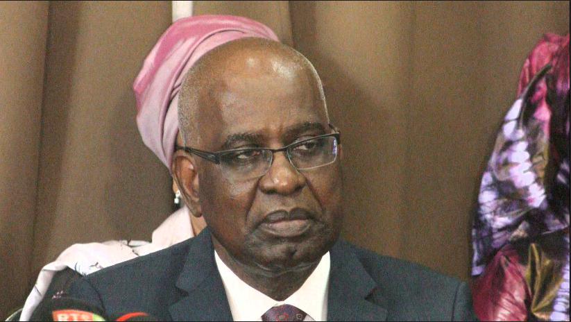 Le ministre de la Justice, Garde des Sceaux Me Malick Sall