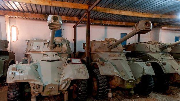 Importantes quantités d'armes découvertes en Algérie