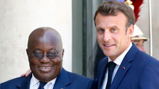 "Pas de tabou" sur le franc CFA, assure Emmanuel Macron