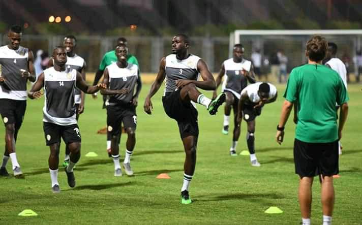 #SENALG : Finale J-2! Galop d'entraînement des "Lions" en images