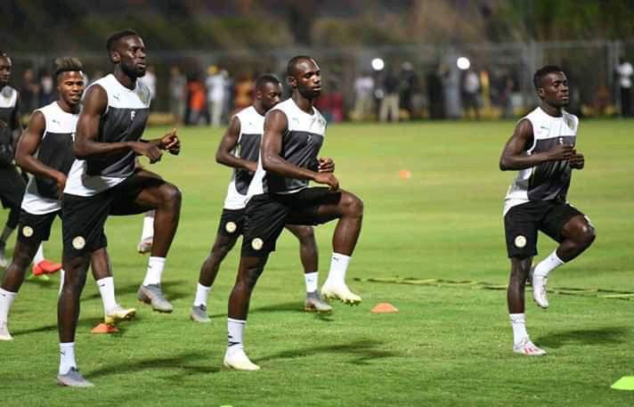 #SENALG : Finale J-2! Galop d'entraînement des "Lions" en images