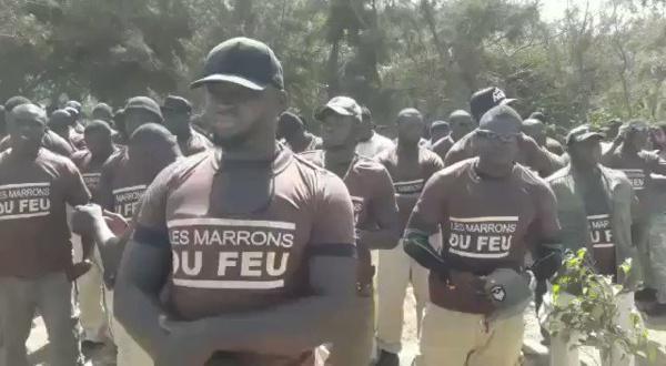 Manifestations des « Marrons du feu » devant le domicile de Macky: une vingtaine d'arrestations