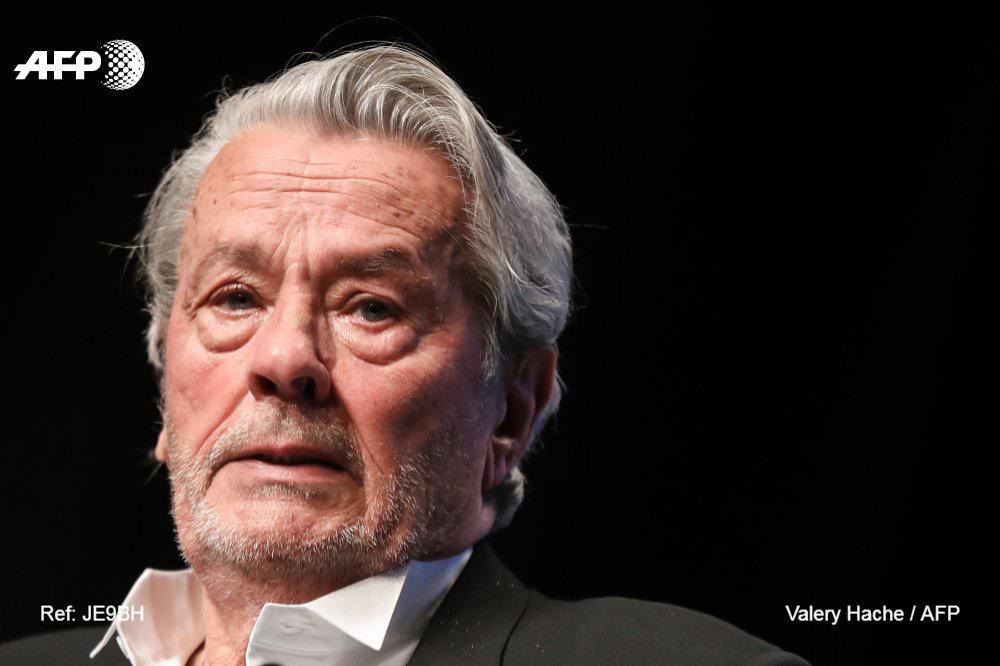 L’acteur français Alain Delon a fait un AVC
