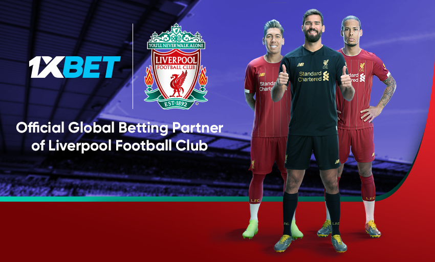 1xBet s’associe avec Liverpool FC