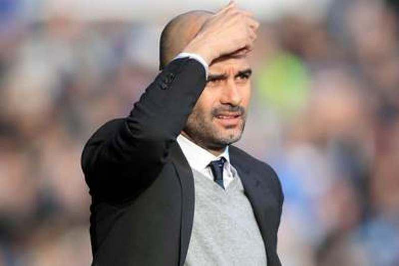 L'Angleterre s'en prend à Pep Guardiola