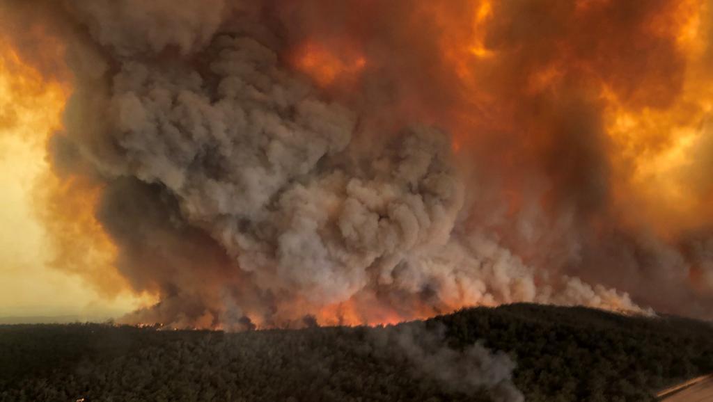 L'Australie s'intoxique avec les fumées de feux de forêts géants