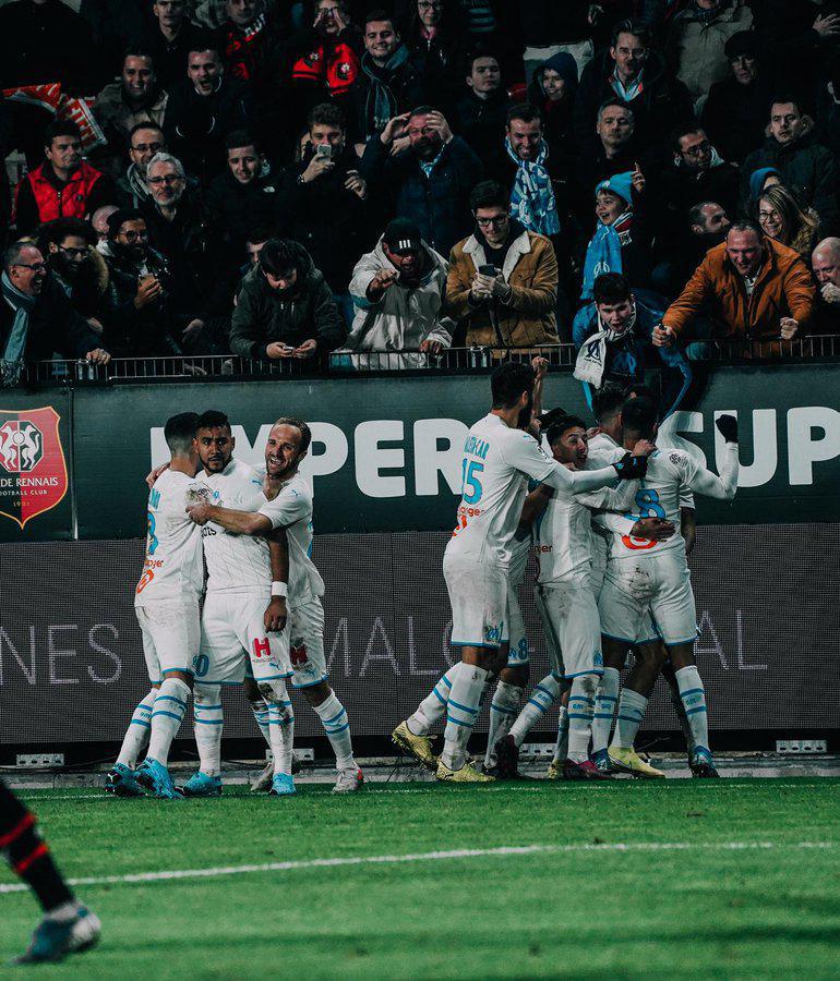 #Ligue1 - L’OM s’impose à Rennes (0-1)