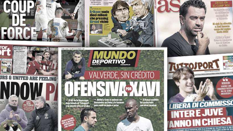 Le tremblement de terre Xavi secoue Barcelone et l’Espagne, la Juve et l’Inter en concurrence aussi sur le mercato
