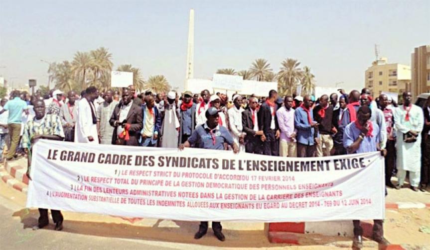 Le président Sall exhorte les ministres de l’Education et de la Fonction publique de maintenir un dialogue avec le G7