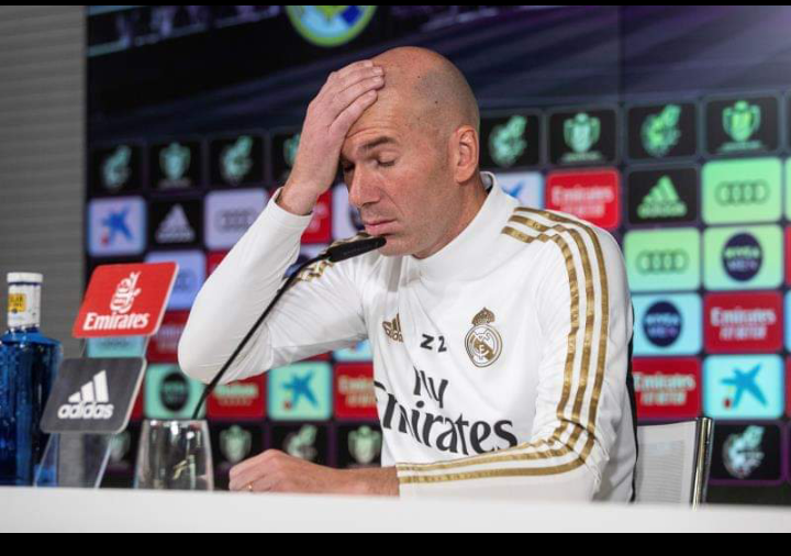 Zidane a eu un accident de voiture en se rendant à l'entraînement